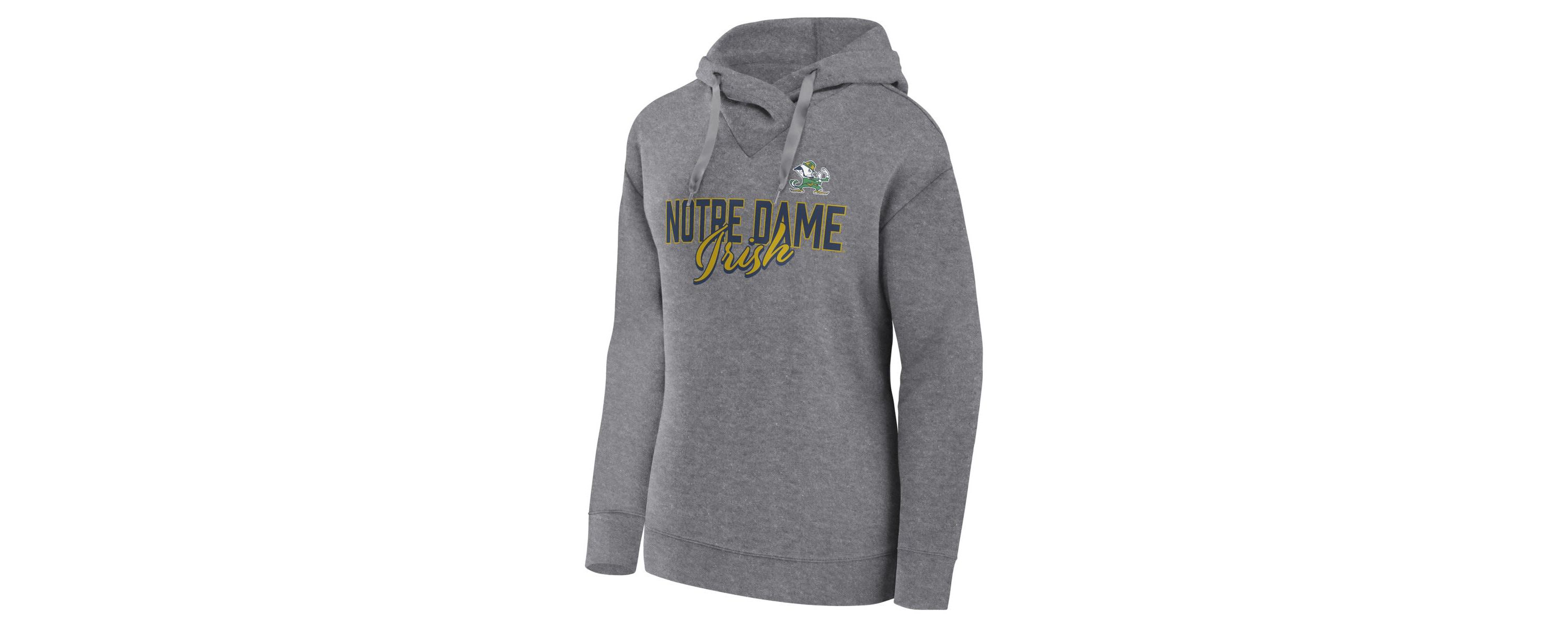 NCAA Fanatics Notre Dame Fighting Irish Script Favorite Pullover Hoodie