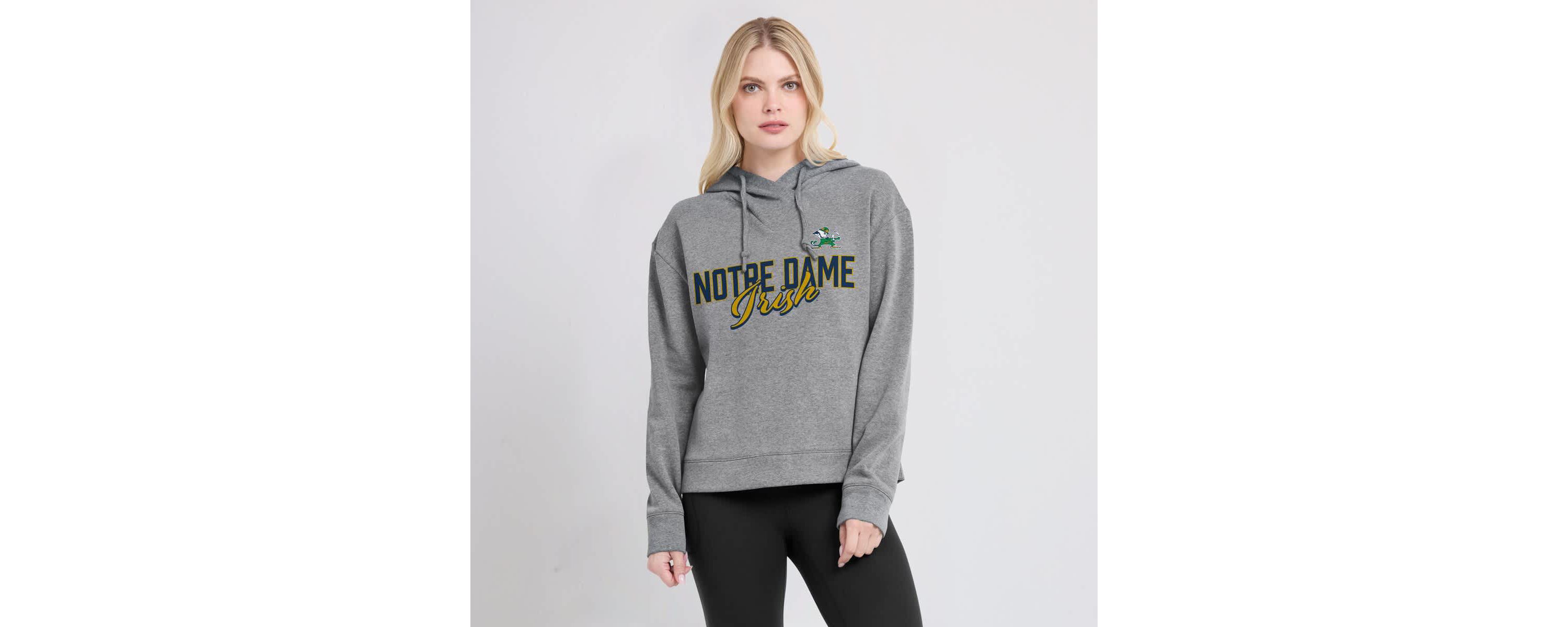 NCAA Fanatics Notre Dame Fighting Irish Script Favorite Pullover Hoodie