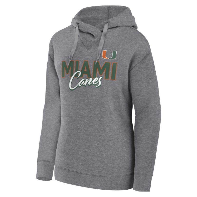 Miami (FL) Hurricanes NCAA Fanatics Miami Hurricanes Script Favorite Pullover Hoodie