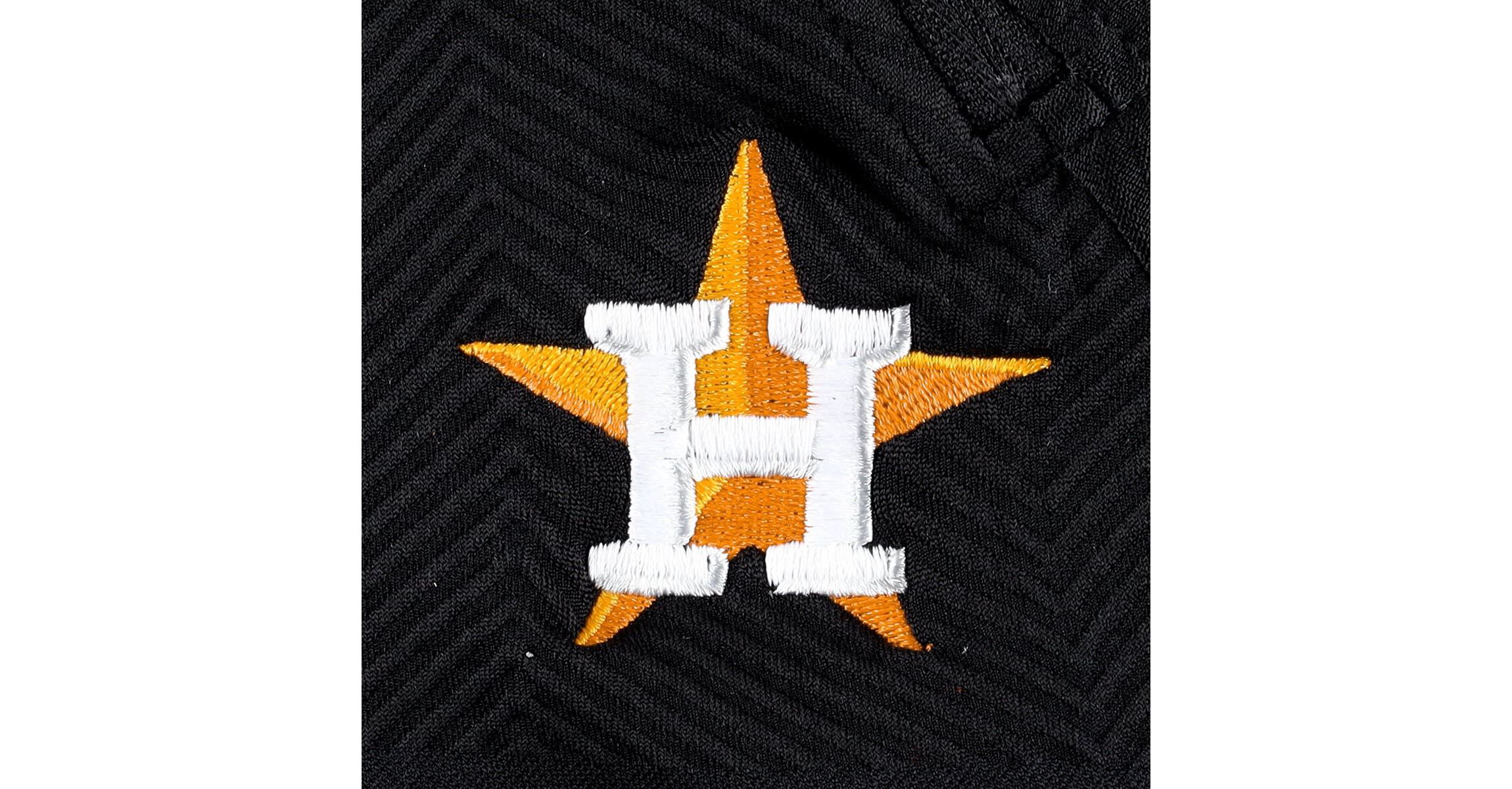 MLB Houston Astros Verse Asymmetrical Raglan Tri-Blend Quarter-Zip Jacket