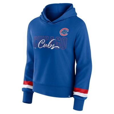 MLB Fanatics Chicago Cubs Over Under Pullover Hoodie