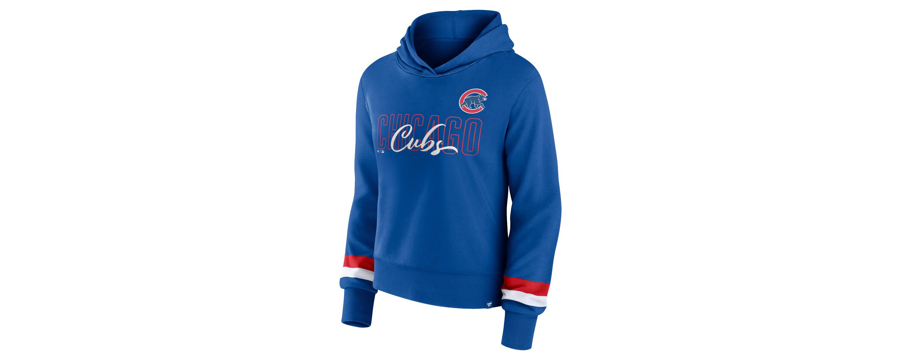 MLB Fanatics Chicago Cubs Over Under Pullover Hoodie