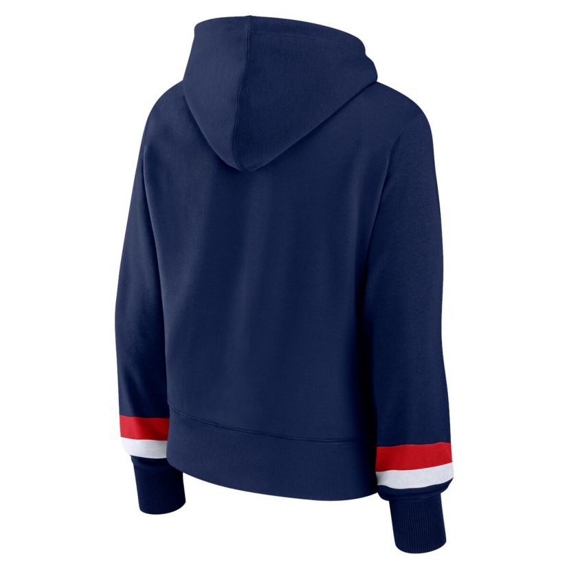 Boston Red Sox MLB Fanatics Boston Sox Over Under Pullover Hoodie