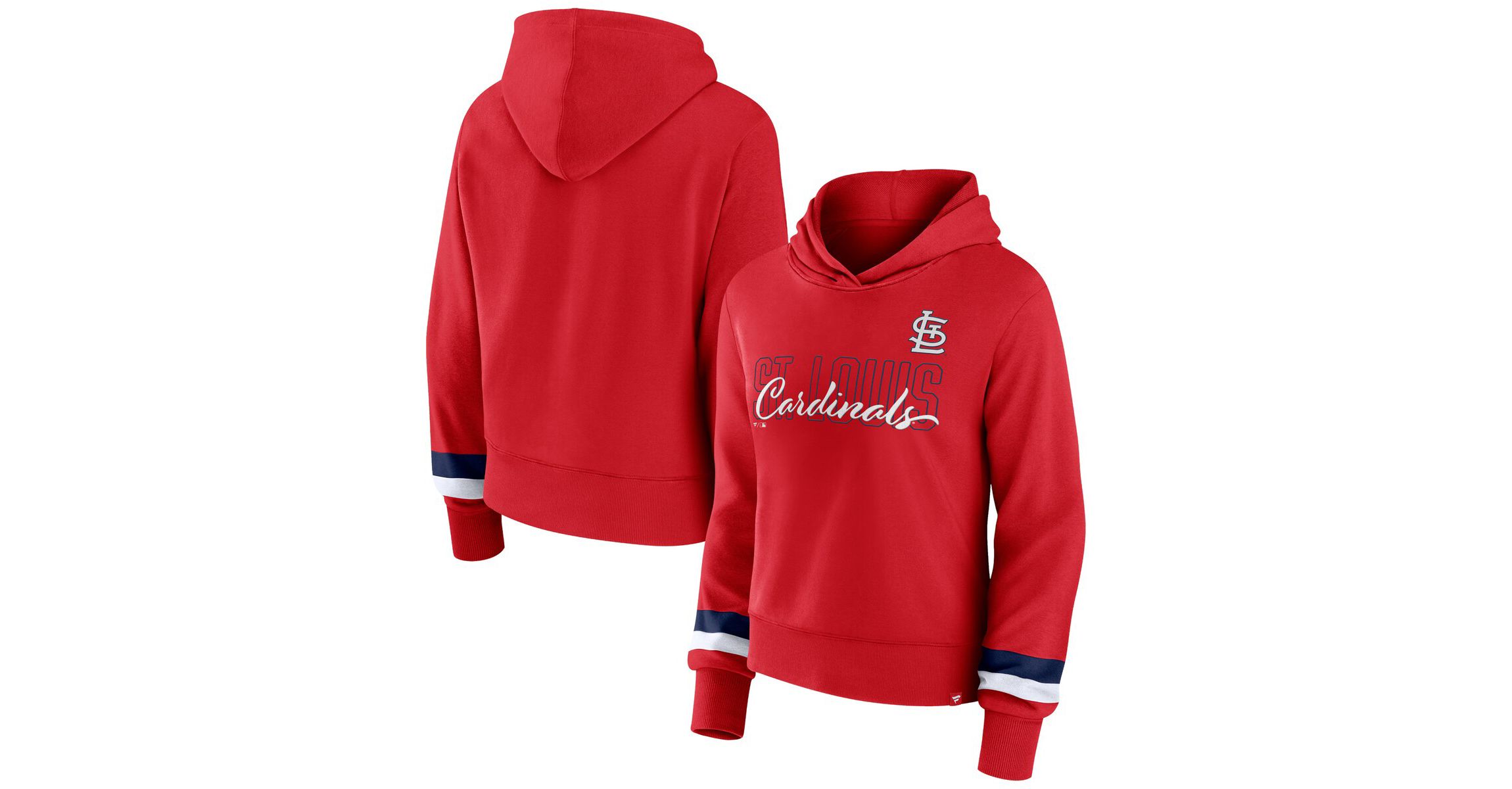MLB Fanatics St. Louis Cardinals Over Under Pullover Hoodie