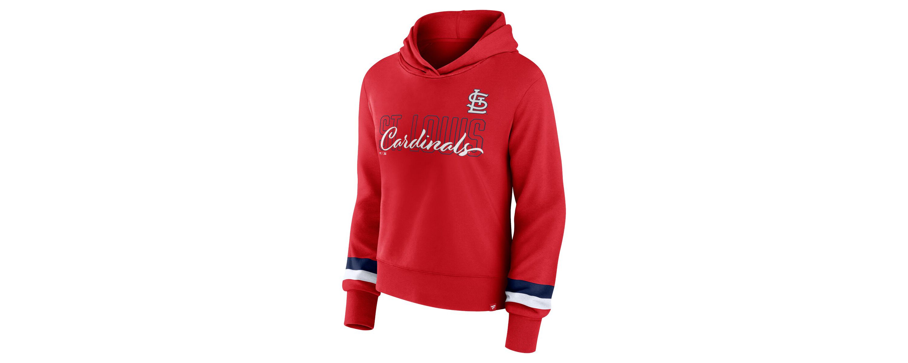 MLB Fanatics St. Louis Cardinals Over Under Pullover Hoodie