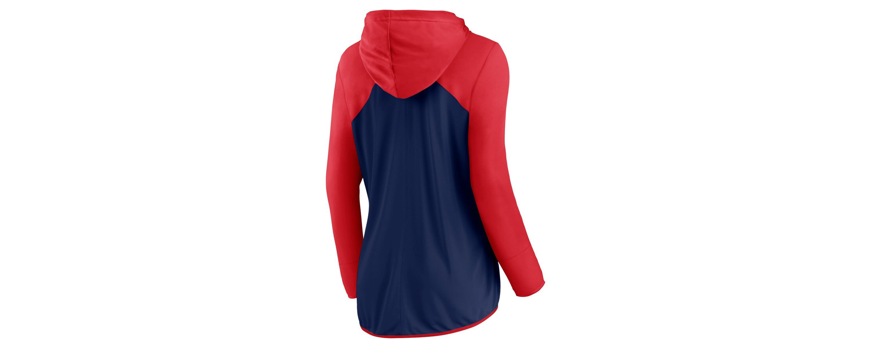 Boston Red Sox MLB Fanatics Navy/Red Boston Sox Forever Fan Full-Zip Hoodie Jacket