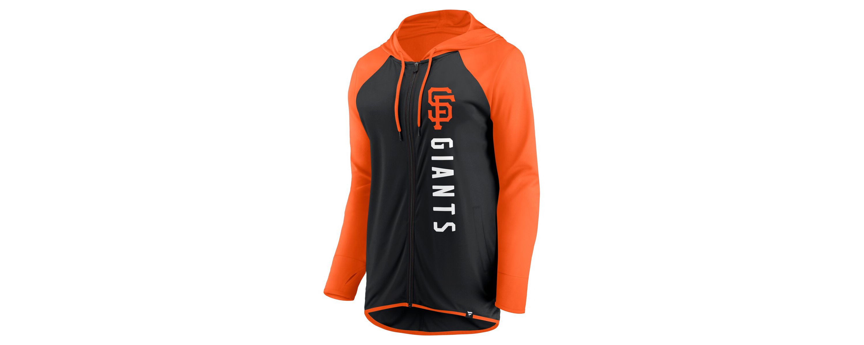 MLB Fanatics Black/Orange San Francisco Giants Forever Fan Full-Zip Hoodie Jacket