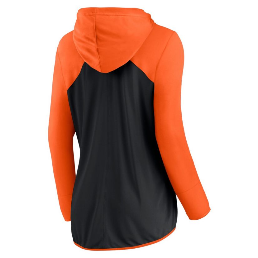 MLB Fanatics Black/Orange San Francisco Giants Forever Fan Full-Zip Hoodie Jacket