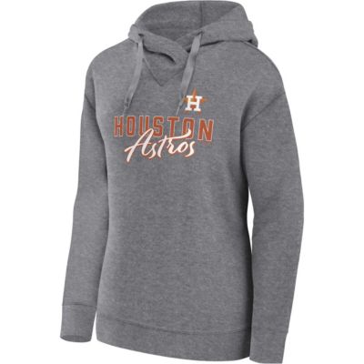 MLB Fanatics Houston Astros Script Favorite Lightweight Pullover Hoodie