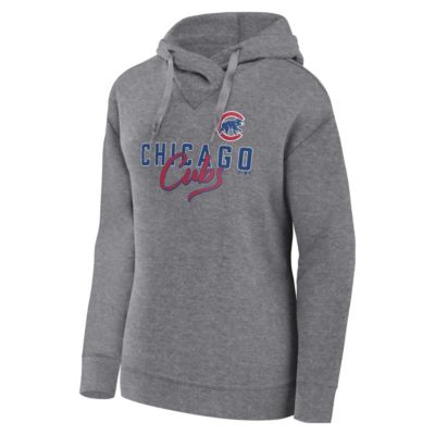 MLB Fanatics Chicago Cubs Script Favorite Lightweight Pullover Hoodie