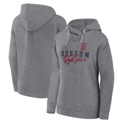 Women's Boston Red Sox MLB Fanatics Boston Sox Script Favorite Lightweight Pullover Hoodie