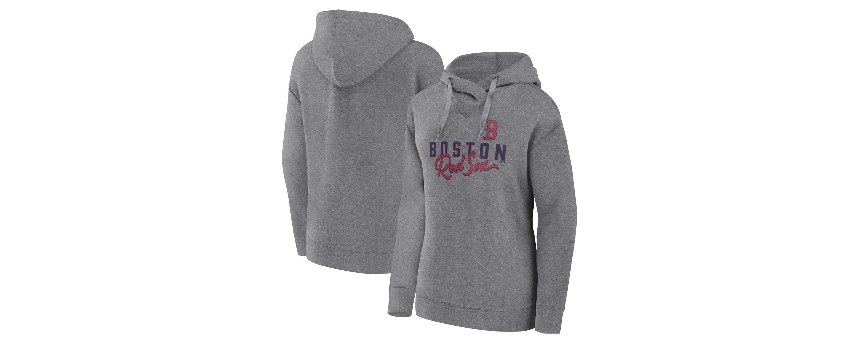 Boston Red Sox MLB Fanatics Boston Sox Script Favorite Lightweight Pullover Hoodie