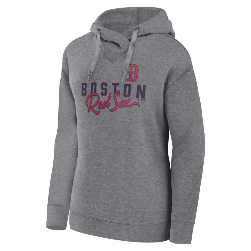 Boston Red Sox MLB Fanatics Boston Sox Script Favorite Lightweight Pullover Hoodie