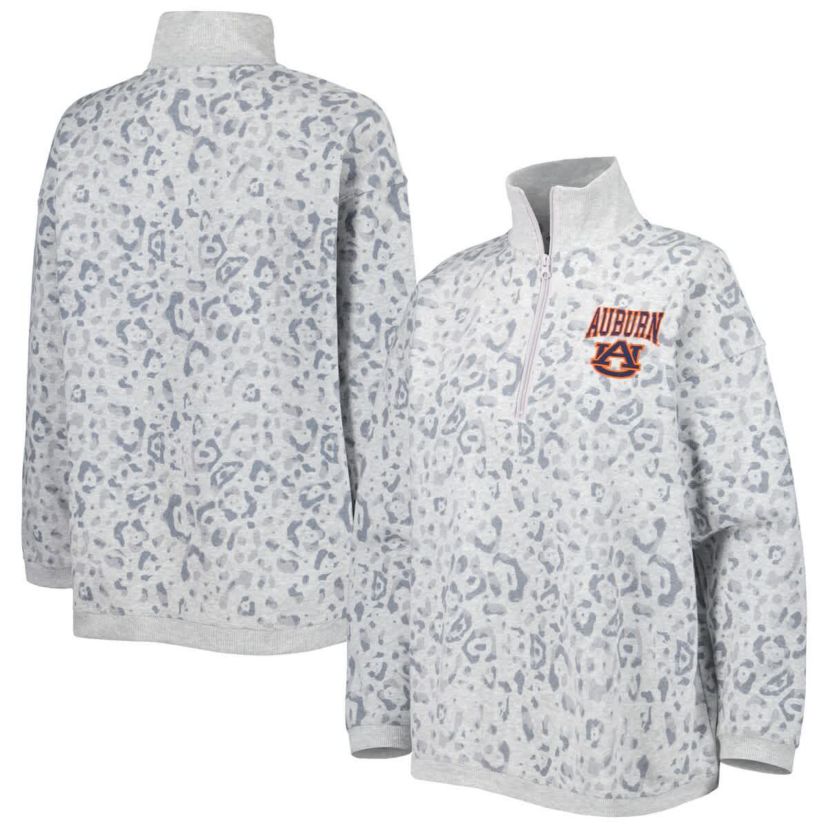 NCAA Auburn Tigers Quarter-Zip Sweatshirt