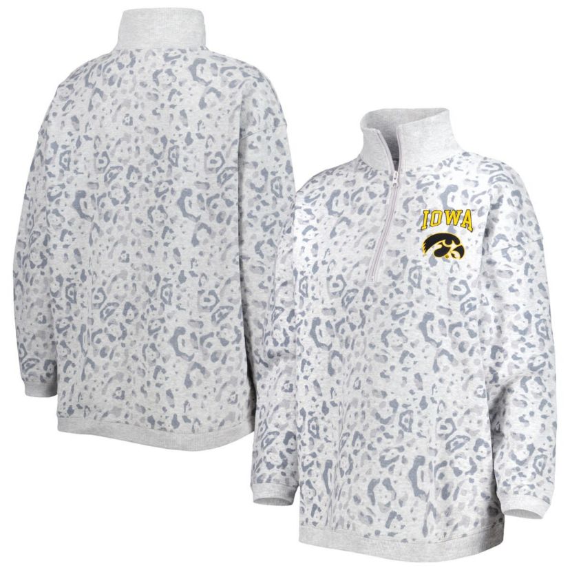 NCAA Iowa Hawkeyes Quarter-Zip Sweatshirt
