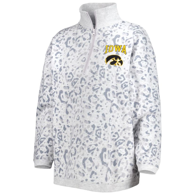 NCAA Iowa Hawkeyes Quarter-Zip Sweatshirt