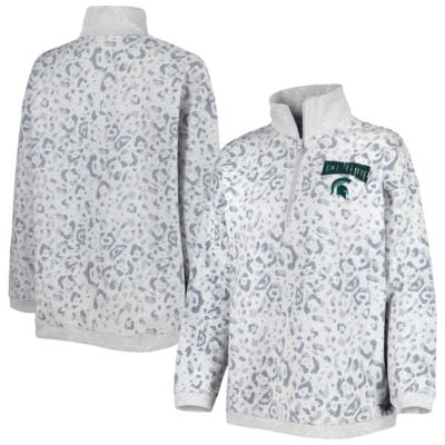 NCAA Michigan State Spartans Quarter-Zip Sweatshirt