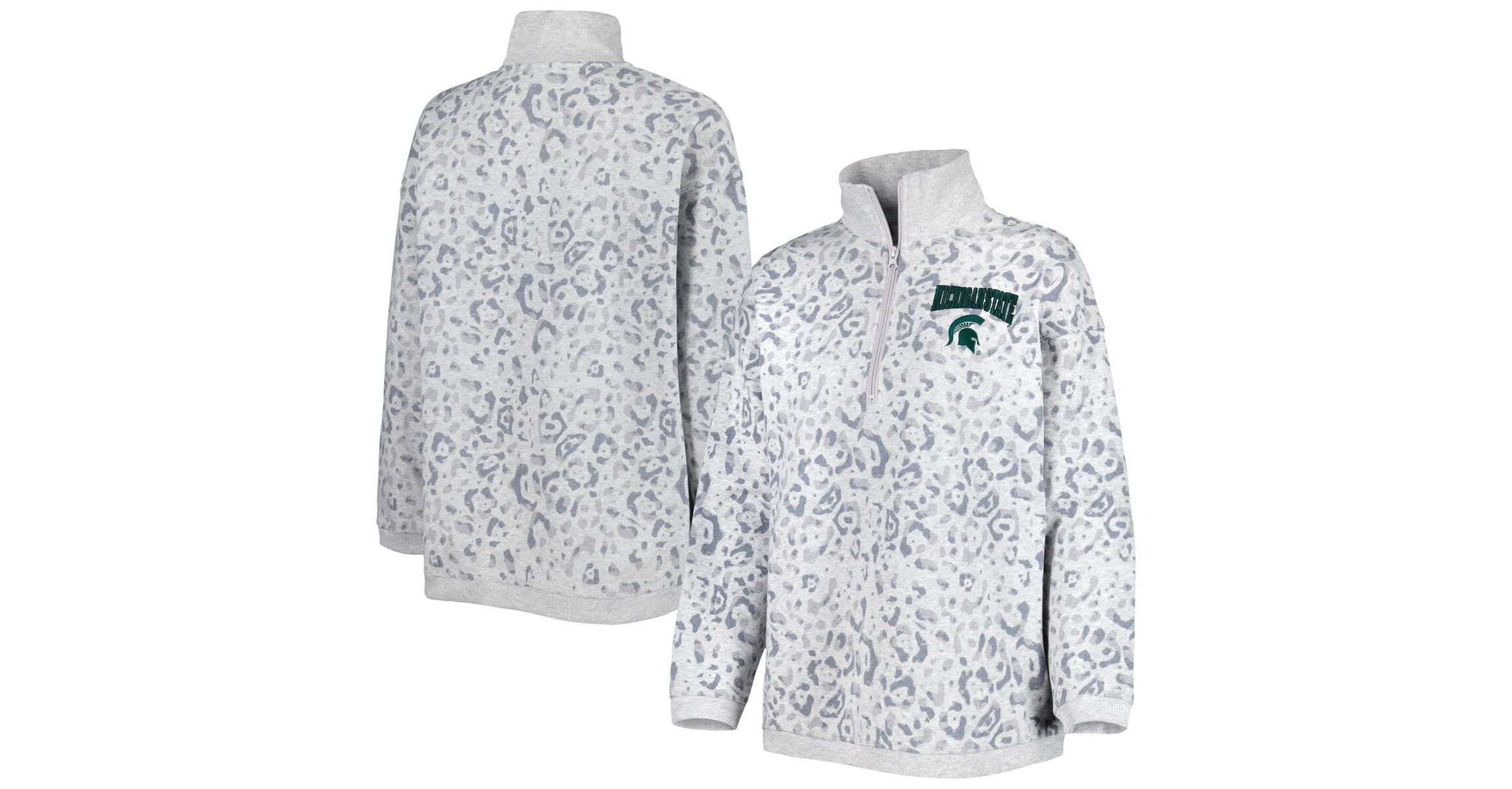 NCAA Michigan State Spartans Quarter-Zip Sweatshirt