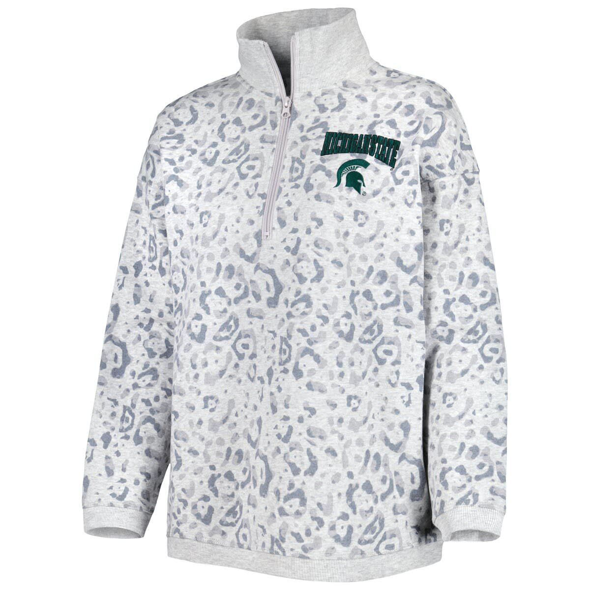 NCAA Michigan State Spartans Quarter-Zip Sweatshirt