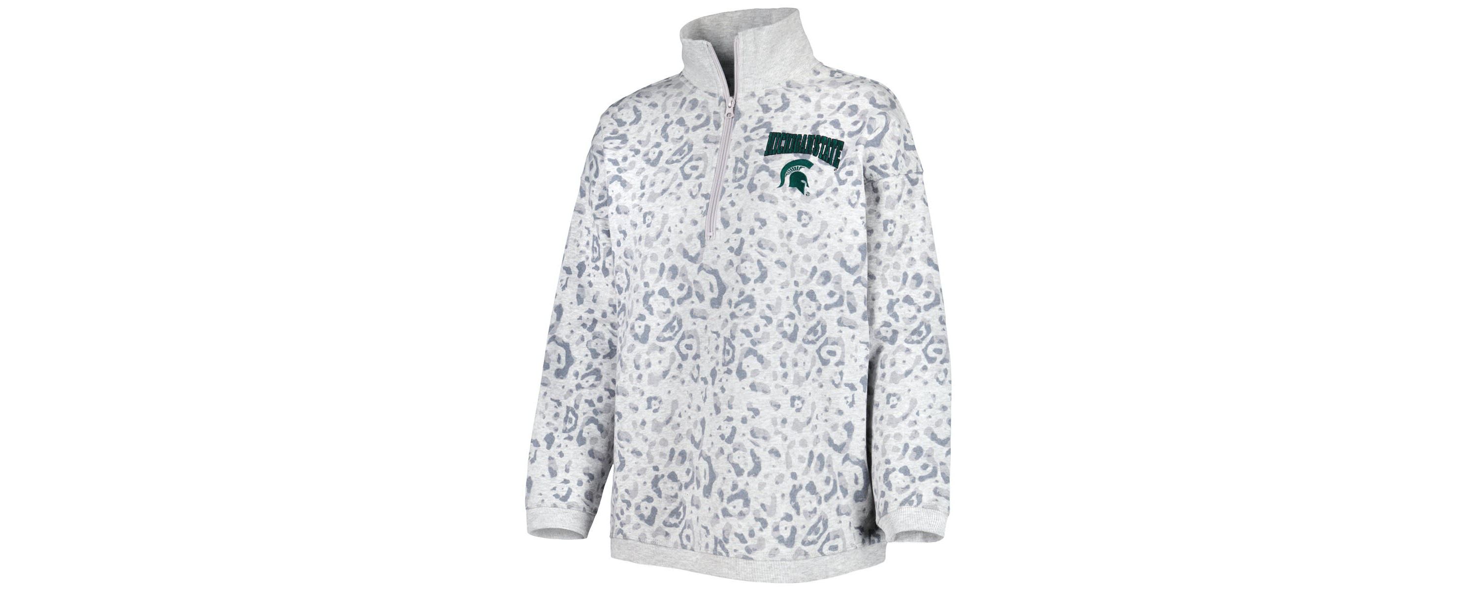 NCAA Michigan State Spartans Quarter-Zip Sweatshirt