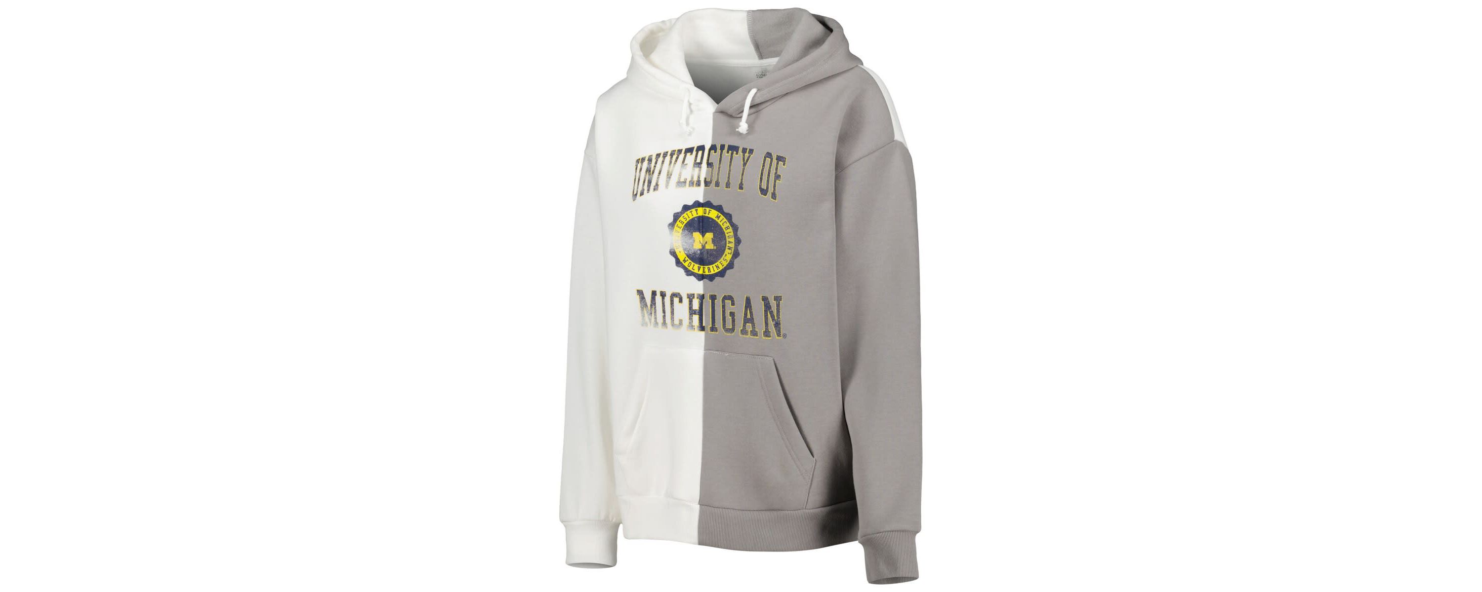 NCAA Michigan Wolverines Split Pullover Hoodie