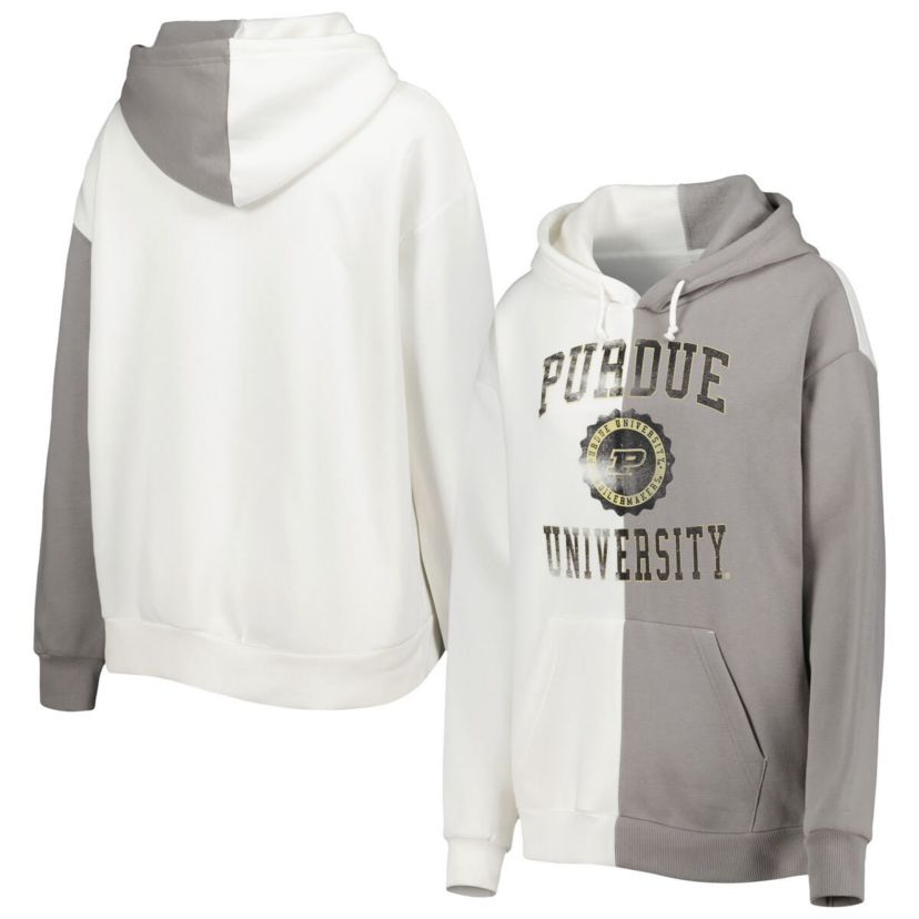 NCAA Purdue Boilermakers Split Pullover Hoodie