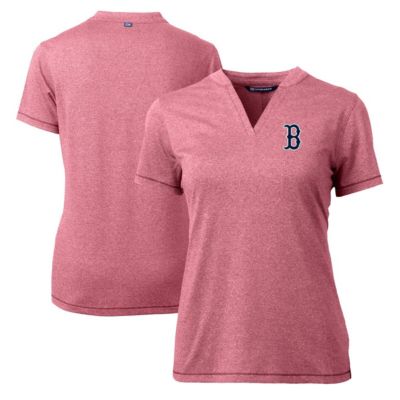 Boston Red Sox MLB DryTec Forge Stretch V-Neck Blade Top