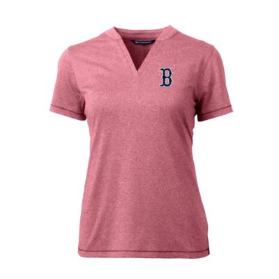 Boston Red Sox MLB DryTec Forge Stretch V-Neck Blade Top