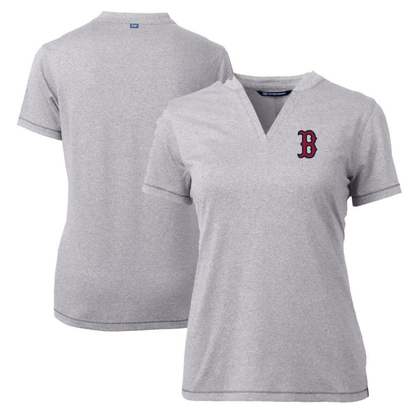Boston Red Sox MLB Boston Sox DryTec Forge Stretch V-Neck Blade Top