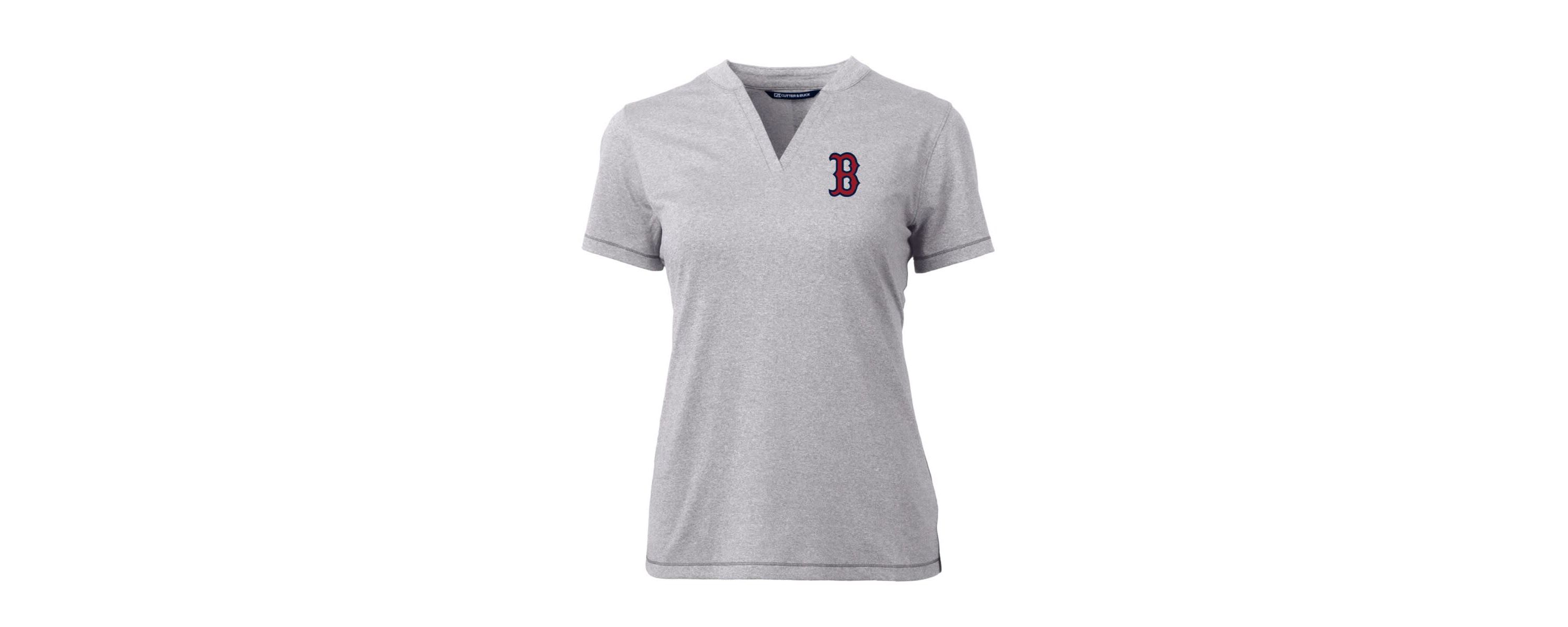 Boston Red Sox MLB Boston Sox DryTec Forge Stretch V-Neck Blade Top