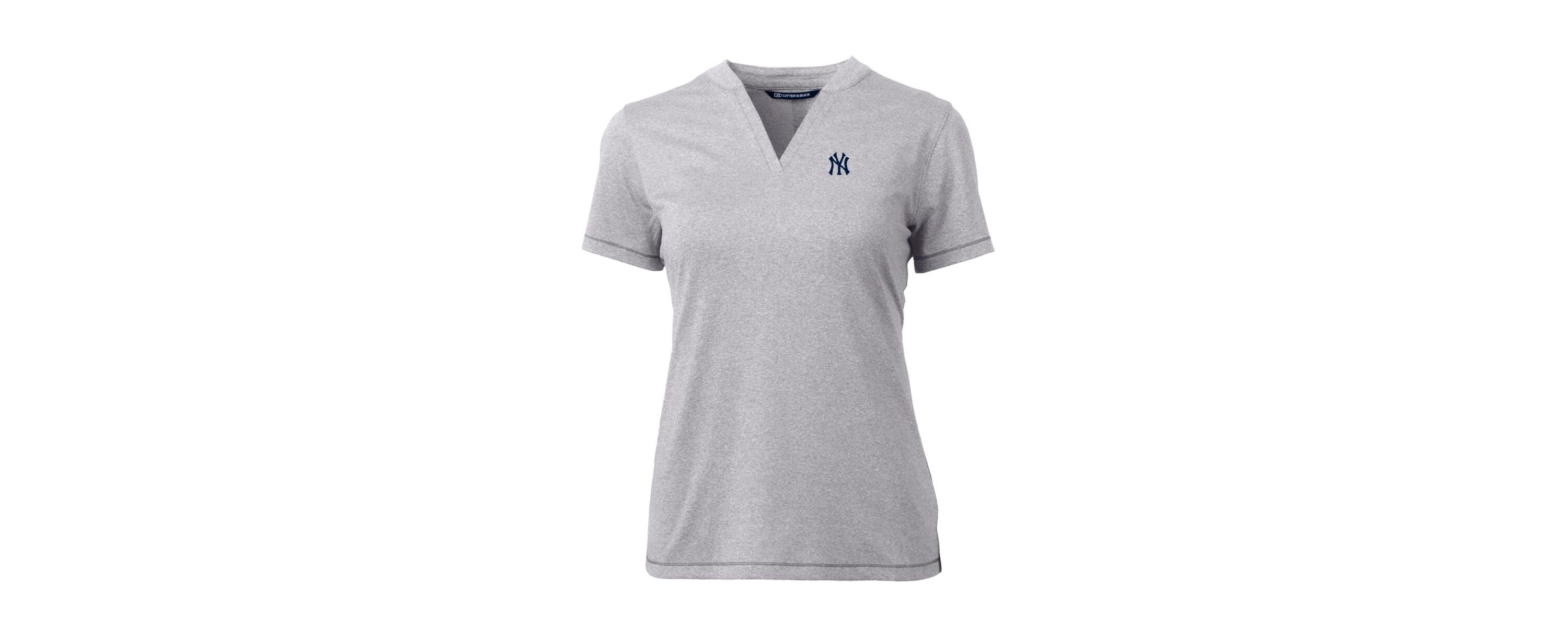 MLB New York Yankees DryTec Forge Stretch V-Neck Blade Top