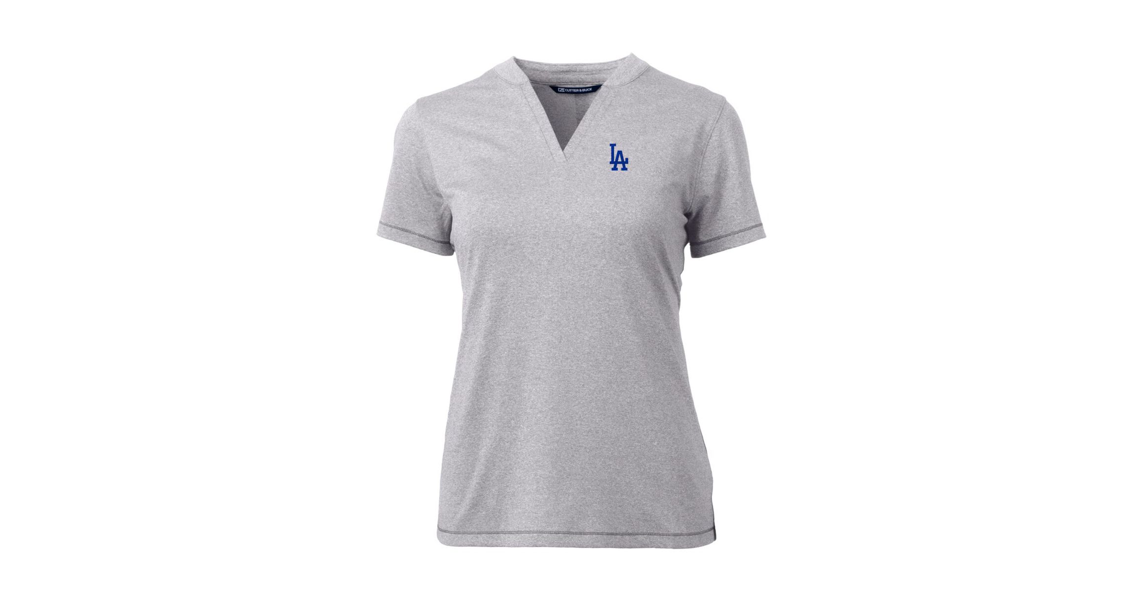 MLB Los Angeles Dodgers DryTec Forge Stretch V-Neck Blade Top