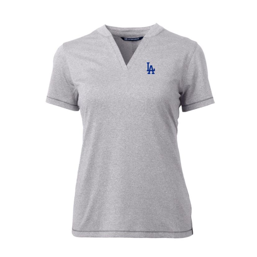 MLB Los Angeles Dodgers DryTec Forge Stretch V-Neck Blade Top
