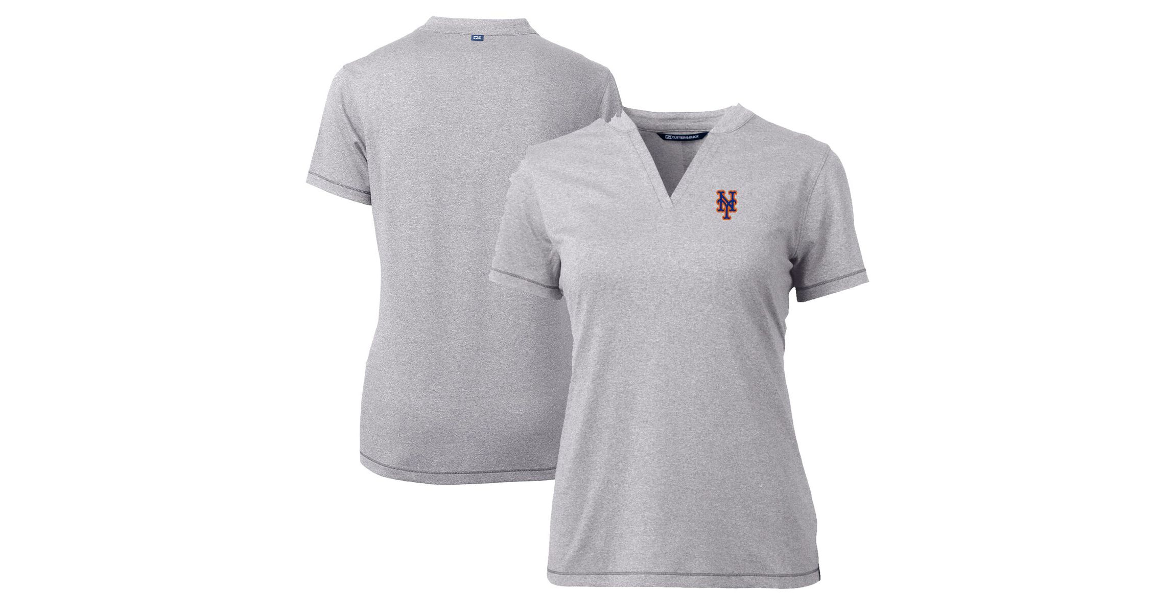 MLB New York Mets DryTec Forge Stretch V-Neck Blade Top