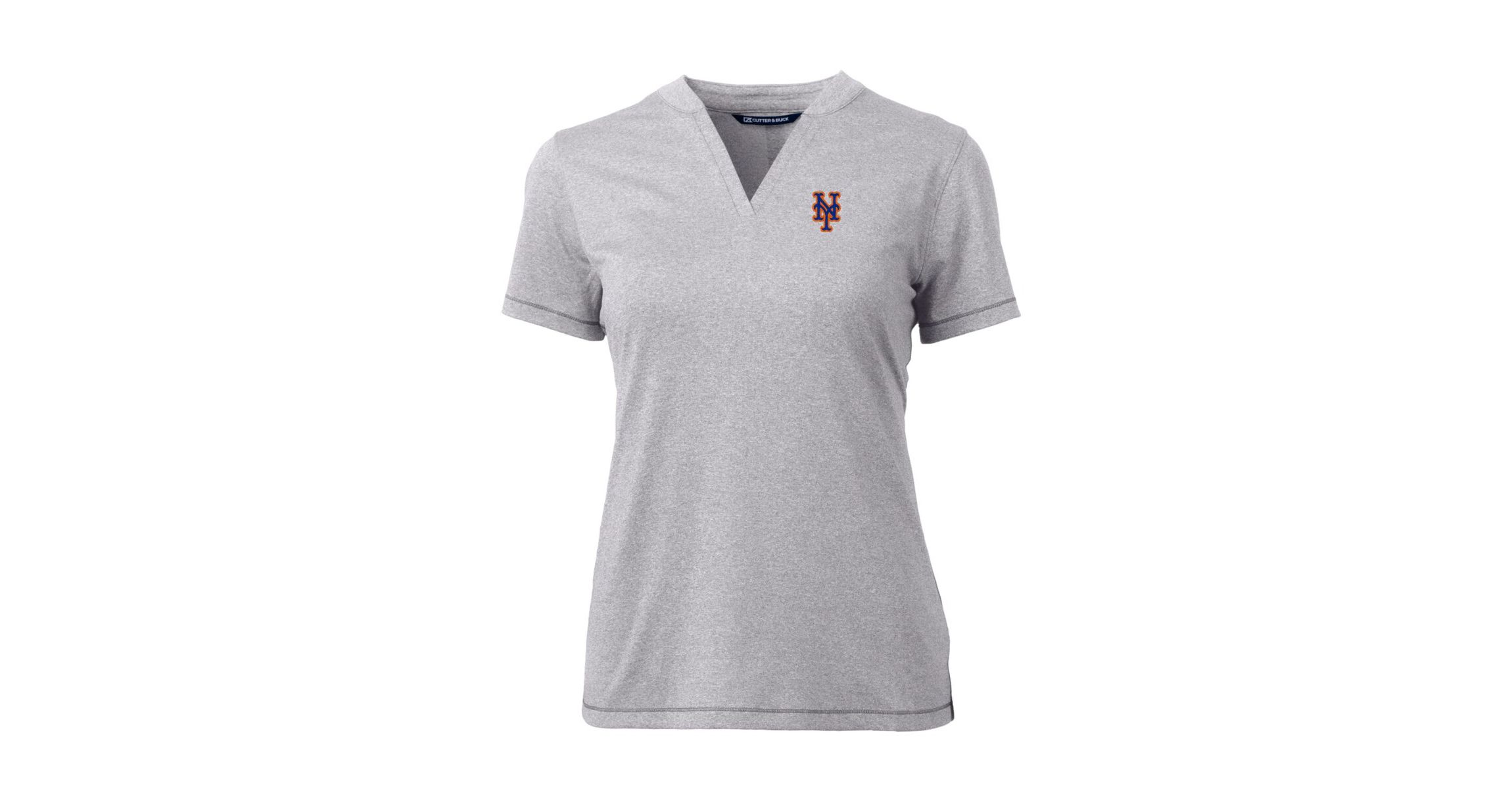 MLB New York Mets DryTec Forge Stretch V-Neck Blade Top