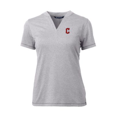 MLB Cleveland Guardians DryTec Forge Stretch V-Neck Blade Top