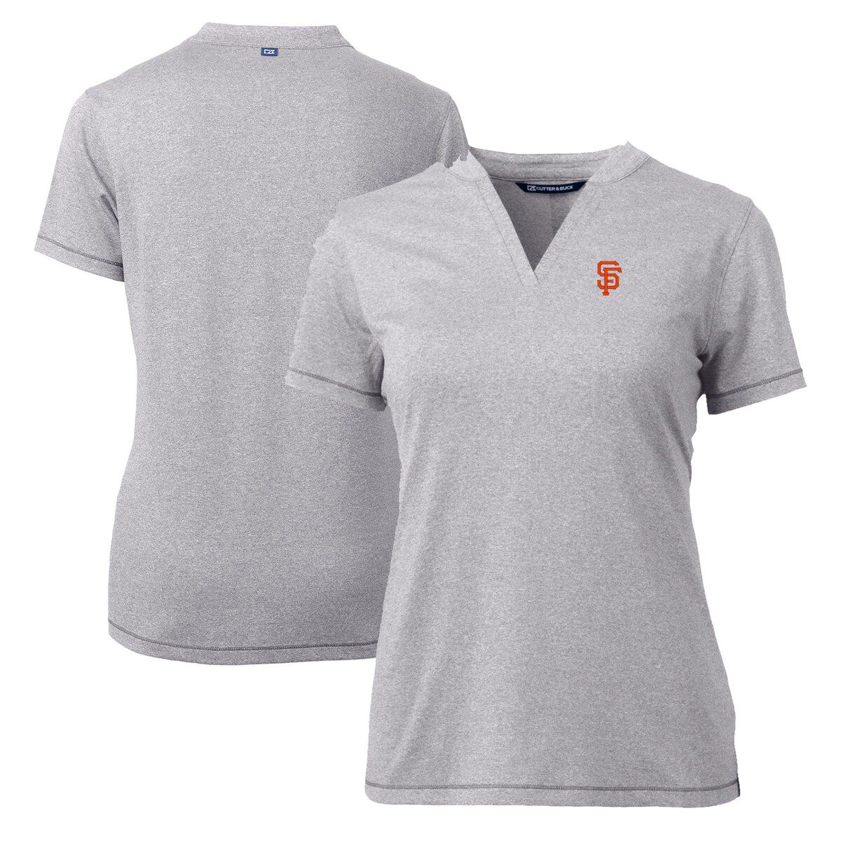 MLB San Francisco Giants DryTec Forge Stretch V-Neck Blade Top