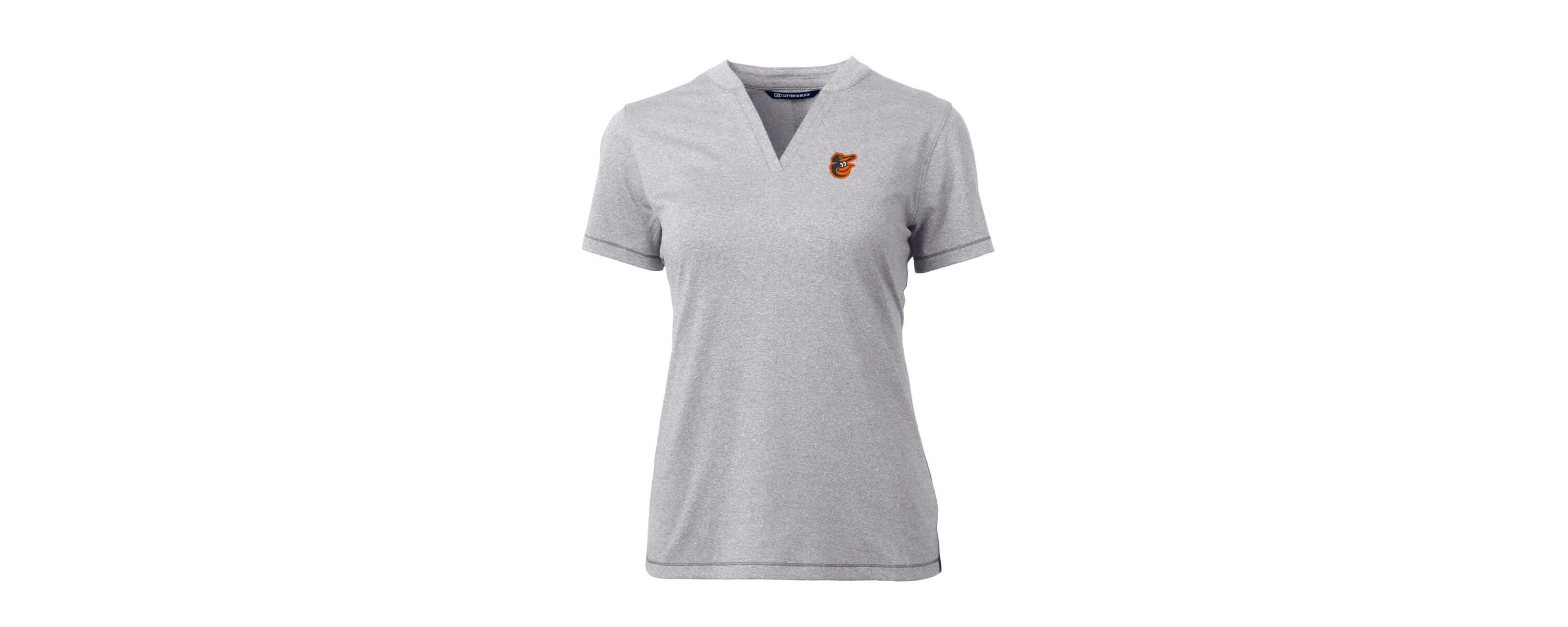MLB Baltimore Orioles DryTec Forge Stretch V-Neck Blade Top