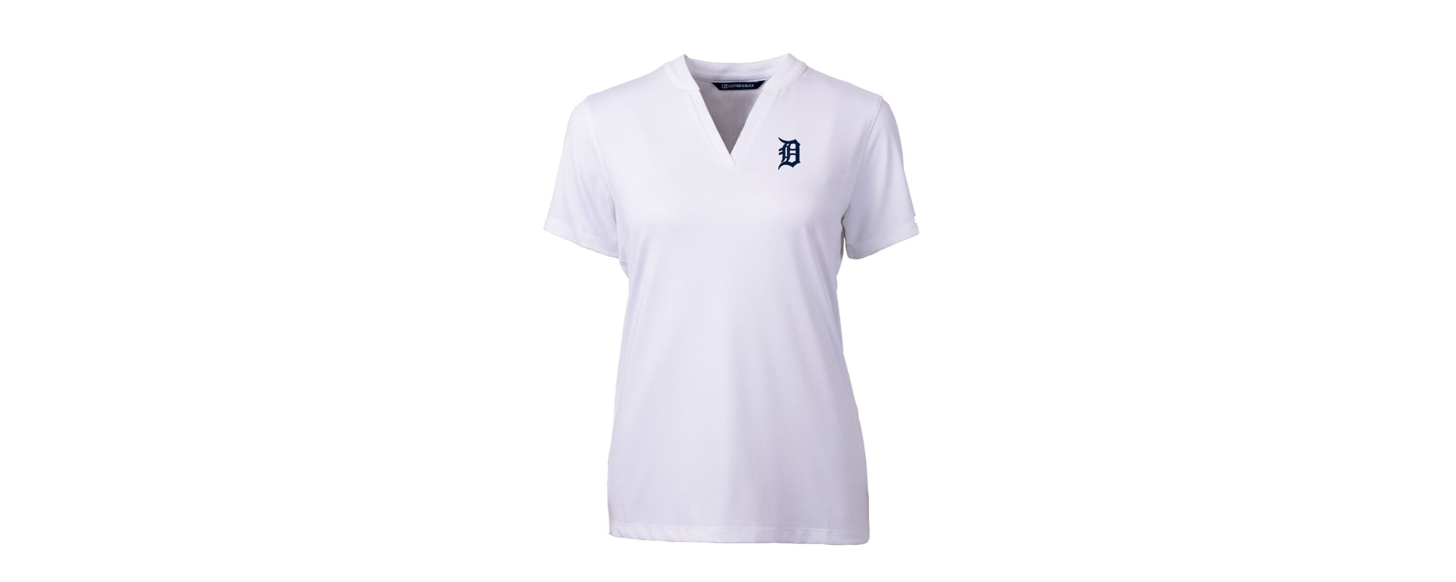 MLB Detroit Tigers DryTec Forge Stretch V-Neck Blade Top