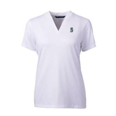 MLB Seattle Mariners DryTec Forge Stretch V-Neck Blade Top