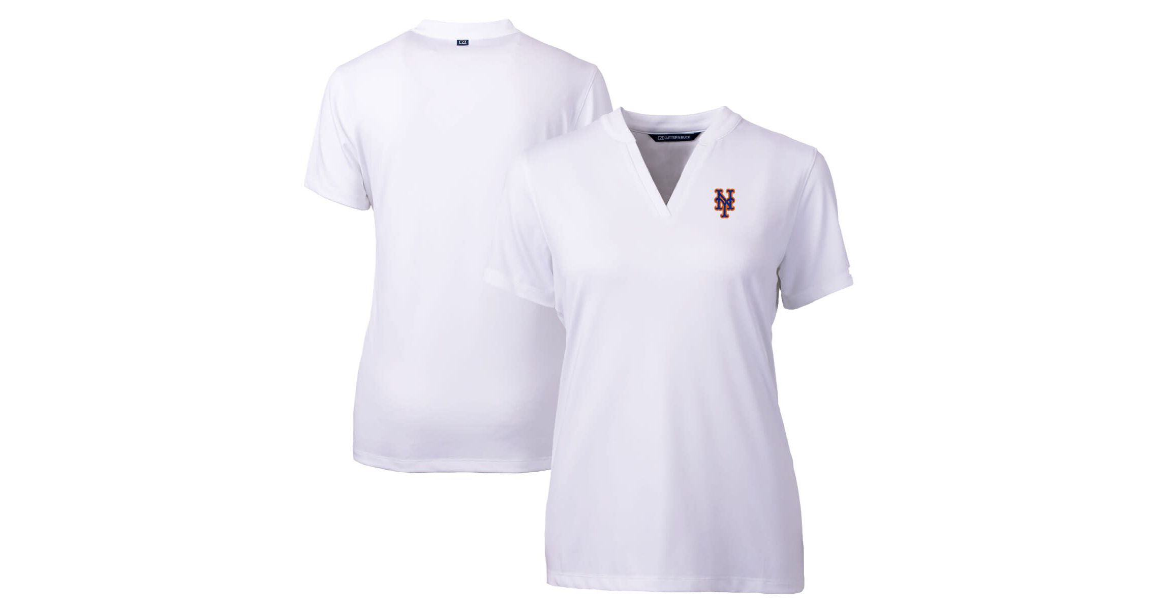 MLB New York Mets DryTec Forge Stretch V-Neck Blade Top