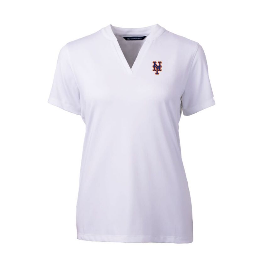 MLB New York Mets DryTec Forge Stretch V-Neck Blade Top