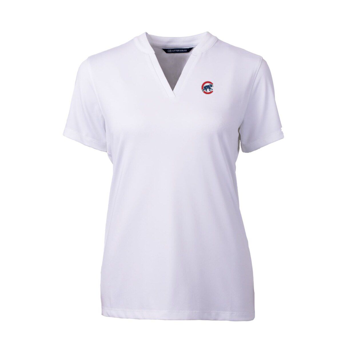 MLB Chicago Cubs DryTec Forge Stretch V-Neck Blade Top