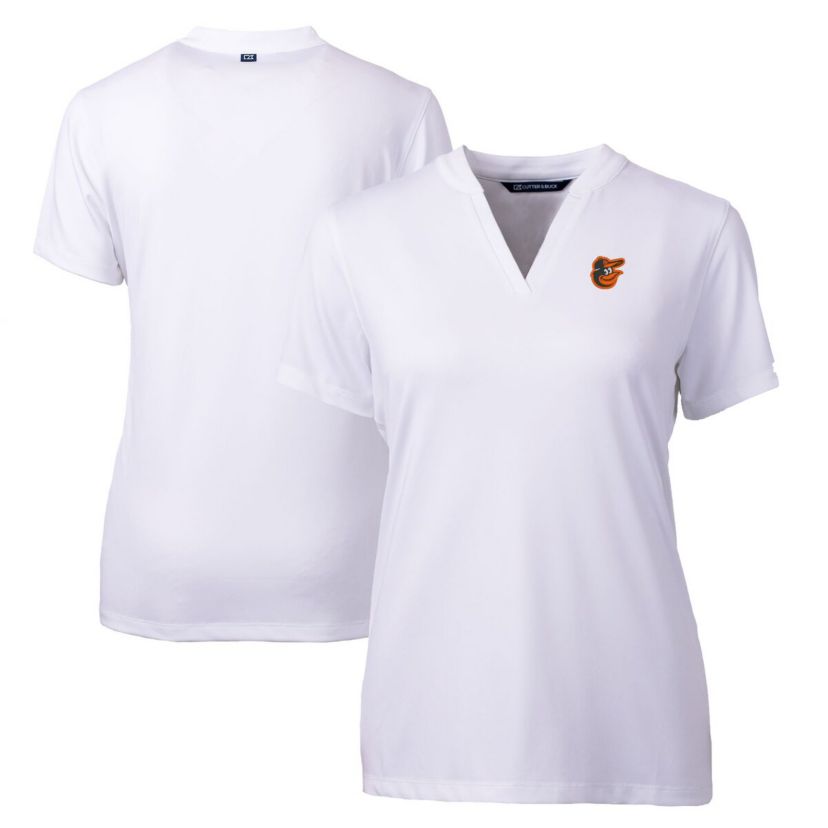MLB Baltimore Orioles DryTec Forge Stretch V-Neck Blade Top