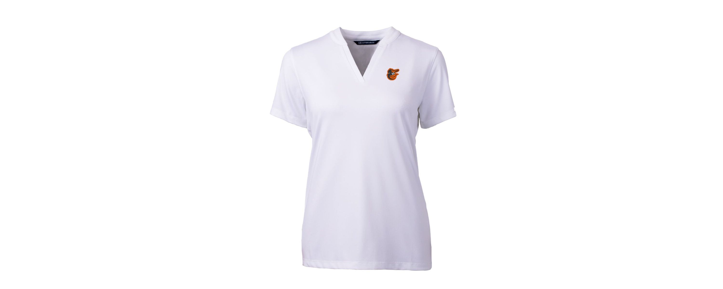 MLB Baltimore Orioles DryTec Forge Stretch V-Neck Blade Top