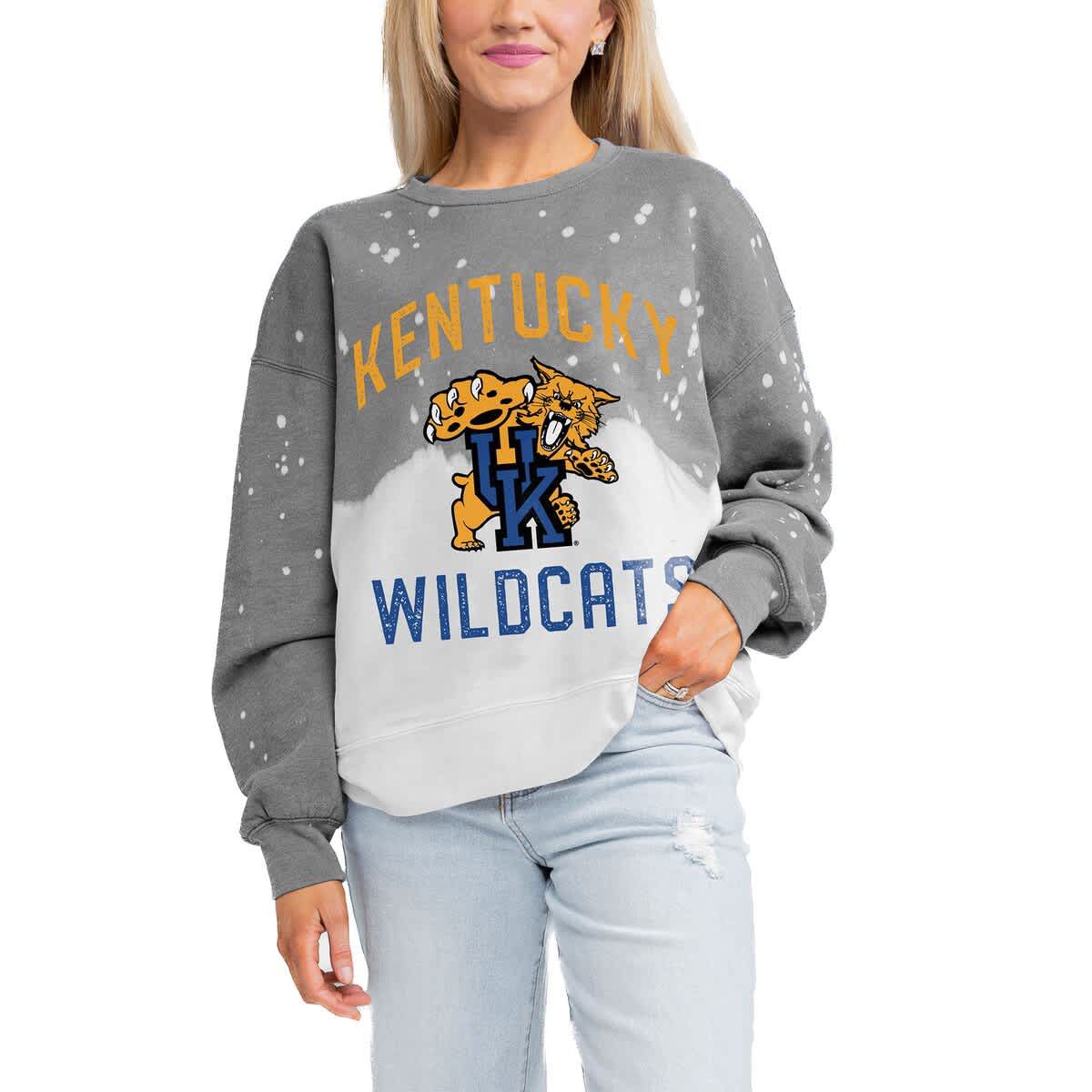 NCAA Kentucky Wildcats Twice As Nice Faded Crewneck Sweatshirt