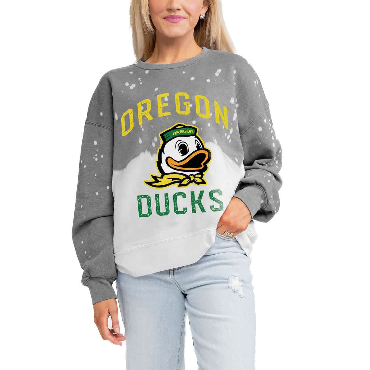 NCAA Oregon Ducks Twice As Nice Faded Crewneck Sweatshirt