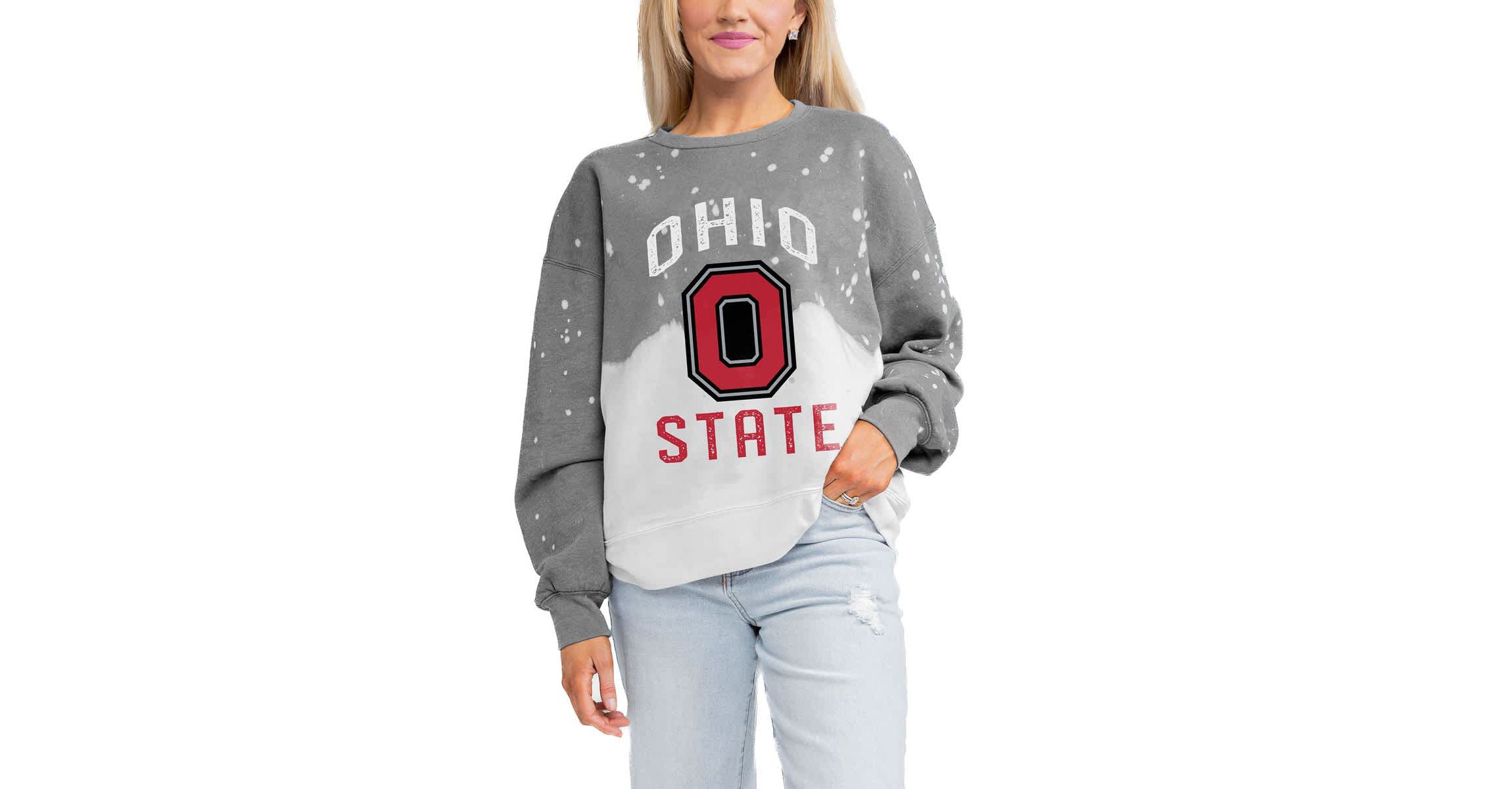 NCAA Ohio State Buckeyes Twice As Nice Faded Crewneck Sweatshirt