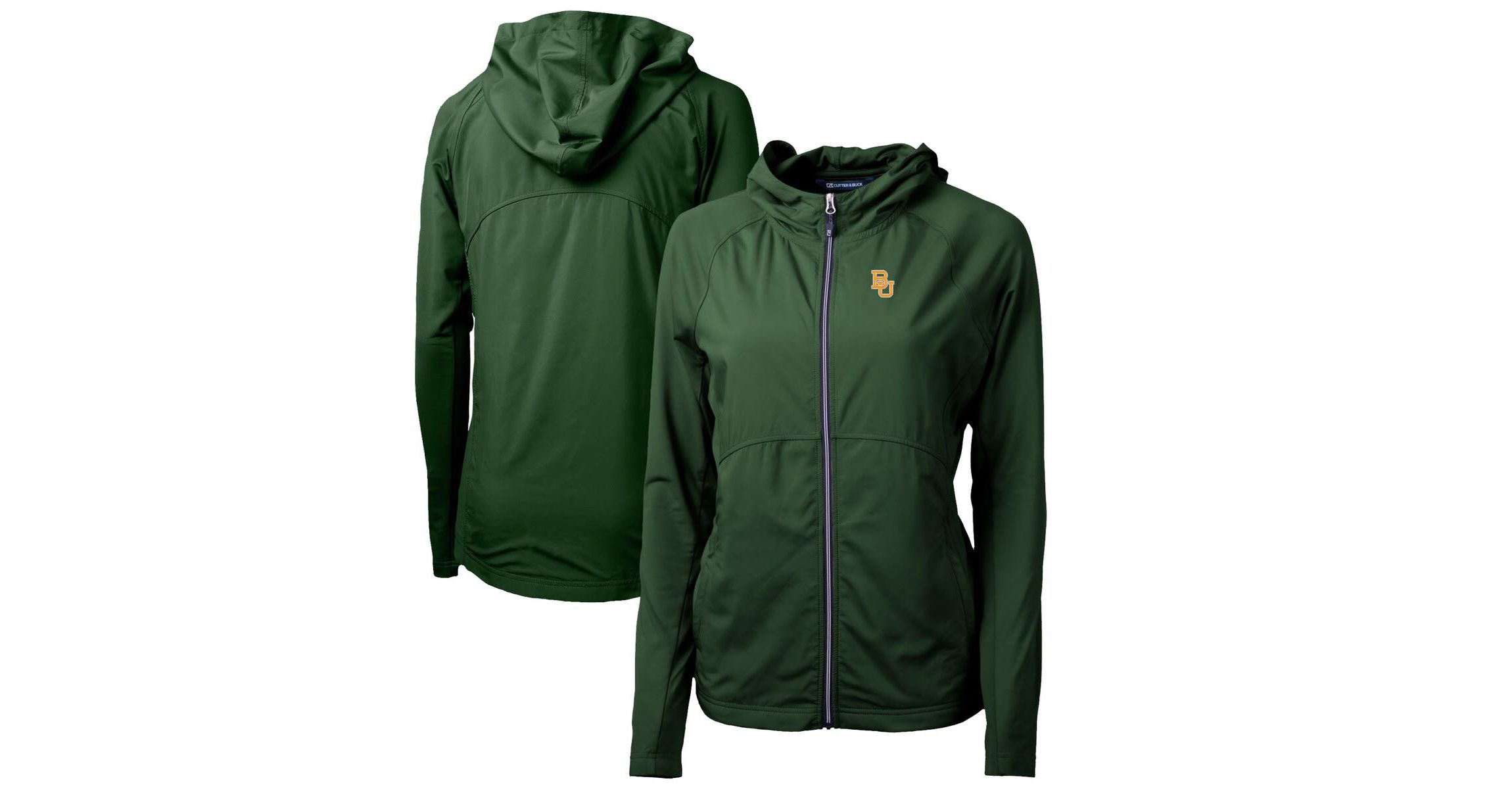 NCAA Hunter Baylor Bears Adapt Eco Knit Full-Zip Hoodie