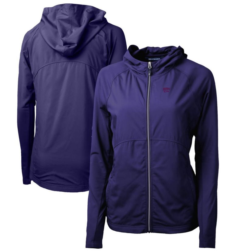 NCAA Kansas State Wildcats Adapt Eco Knit Full-Zip Hoodie